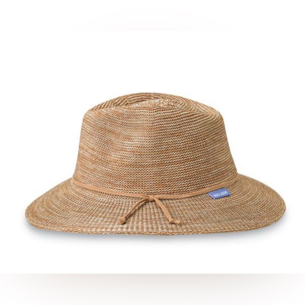 Wallaby Victoria Fedora Hat in Mixed Camel